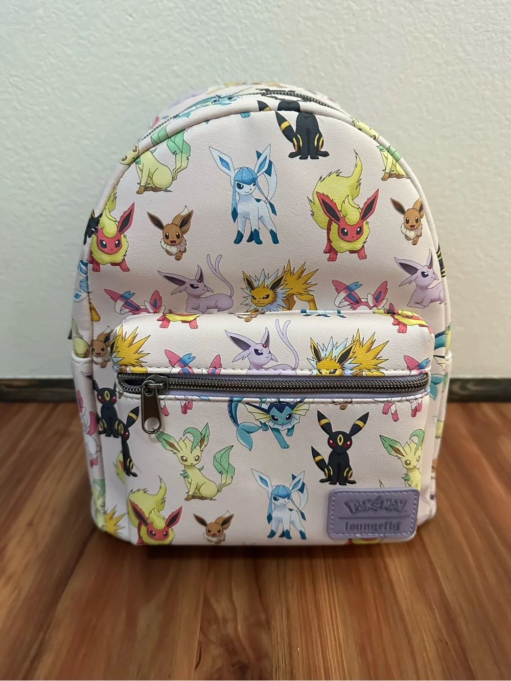 NWT Loungefly Pokemon Eevee Evolutions Mini Backpack - Picture 1 of 4